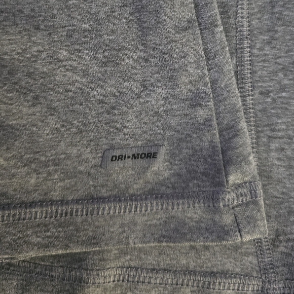 Danskin Now: Vented Mesh Racerback, Workout Tank Top, Heather Gray, Size: Large - Picture 2 of 7